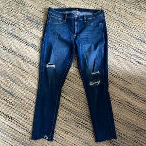 Gap Distressed Favorite Jeggings